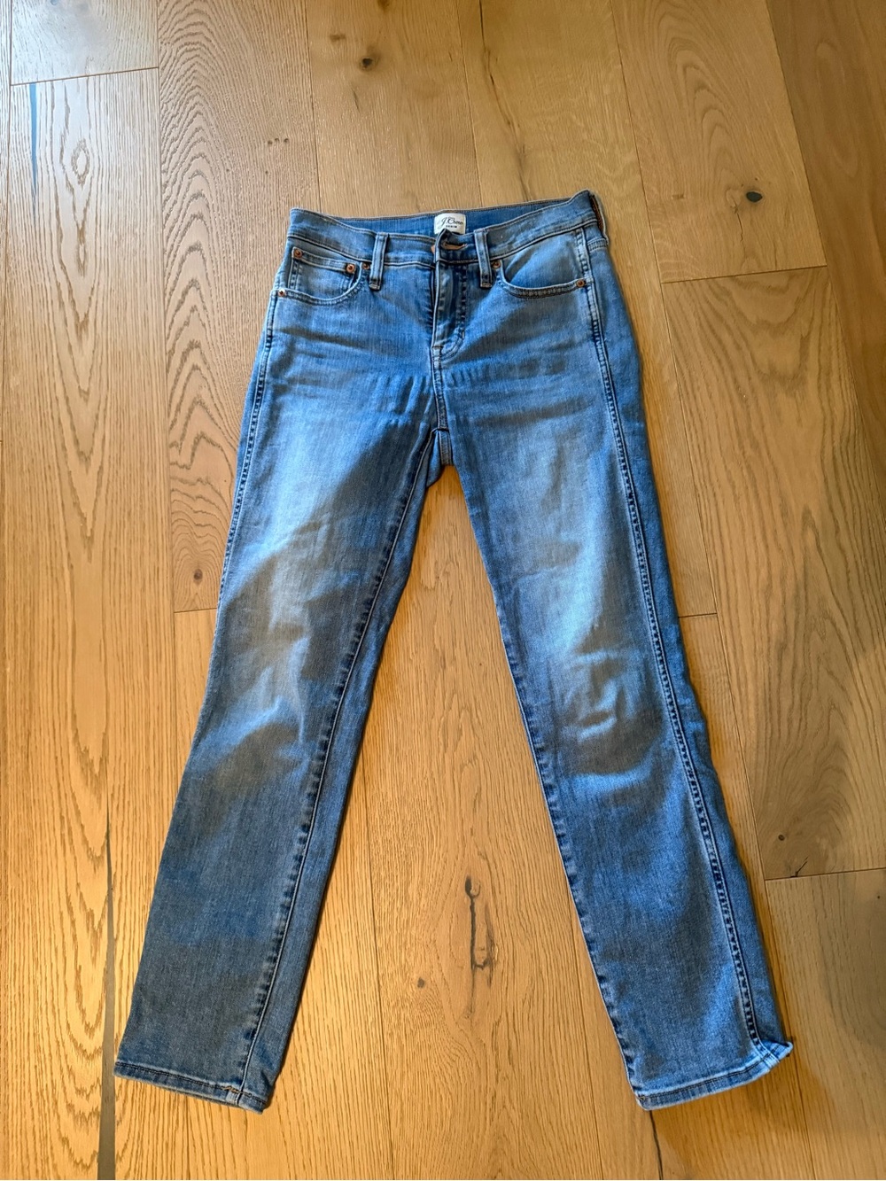 Classic Women's 9” VINTAGE STRAIGHT Blue Stretch Jeans